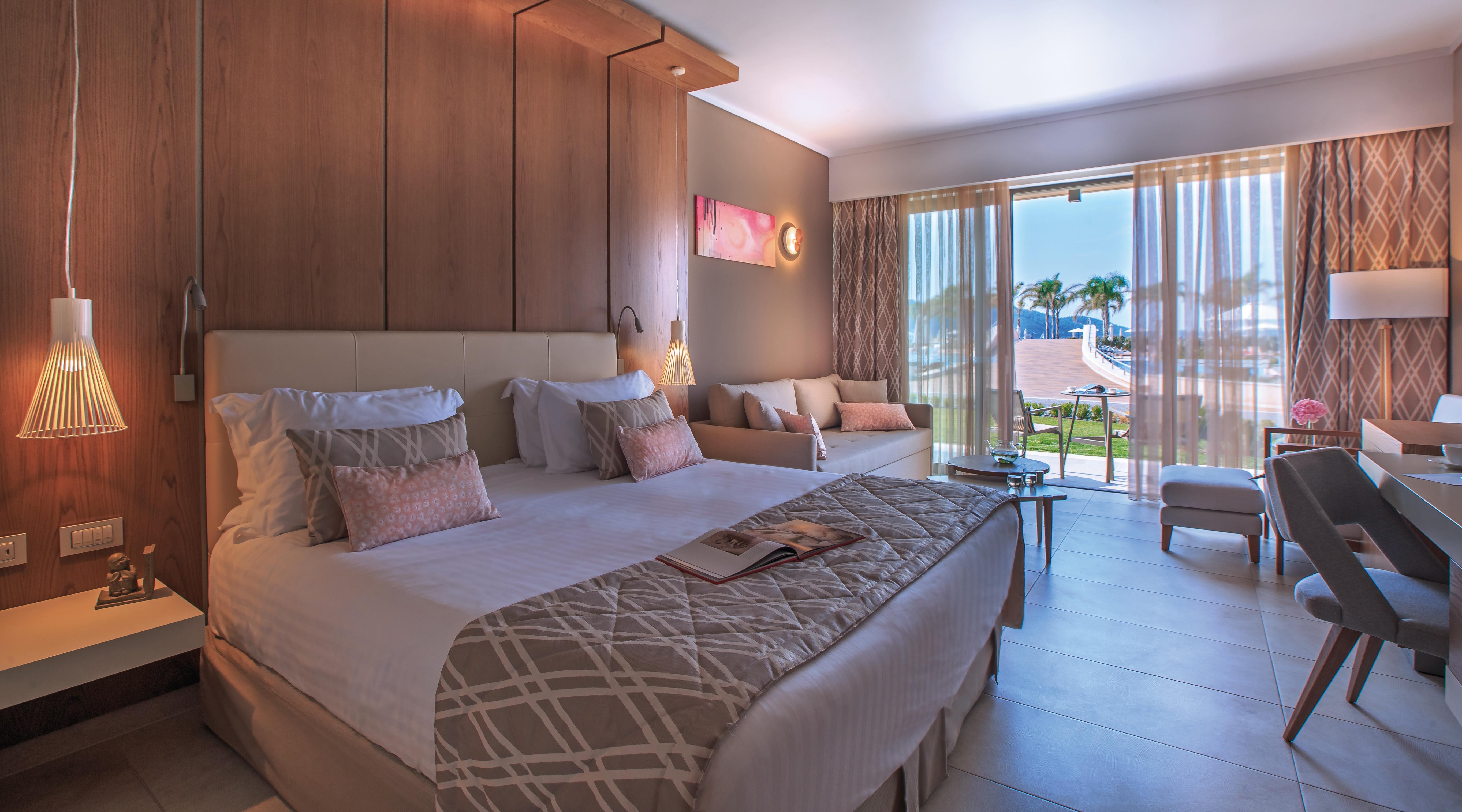 Miraggio Thermal Spa Resort Paliouri Luaran gambar Deluxe Room
