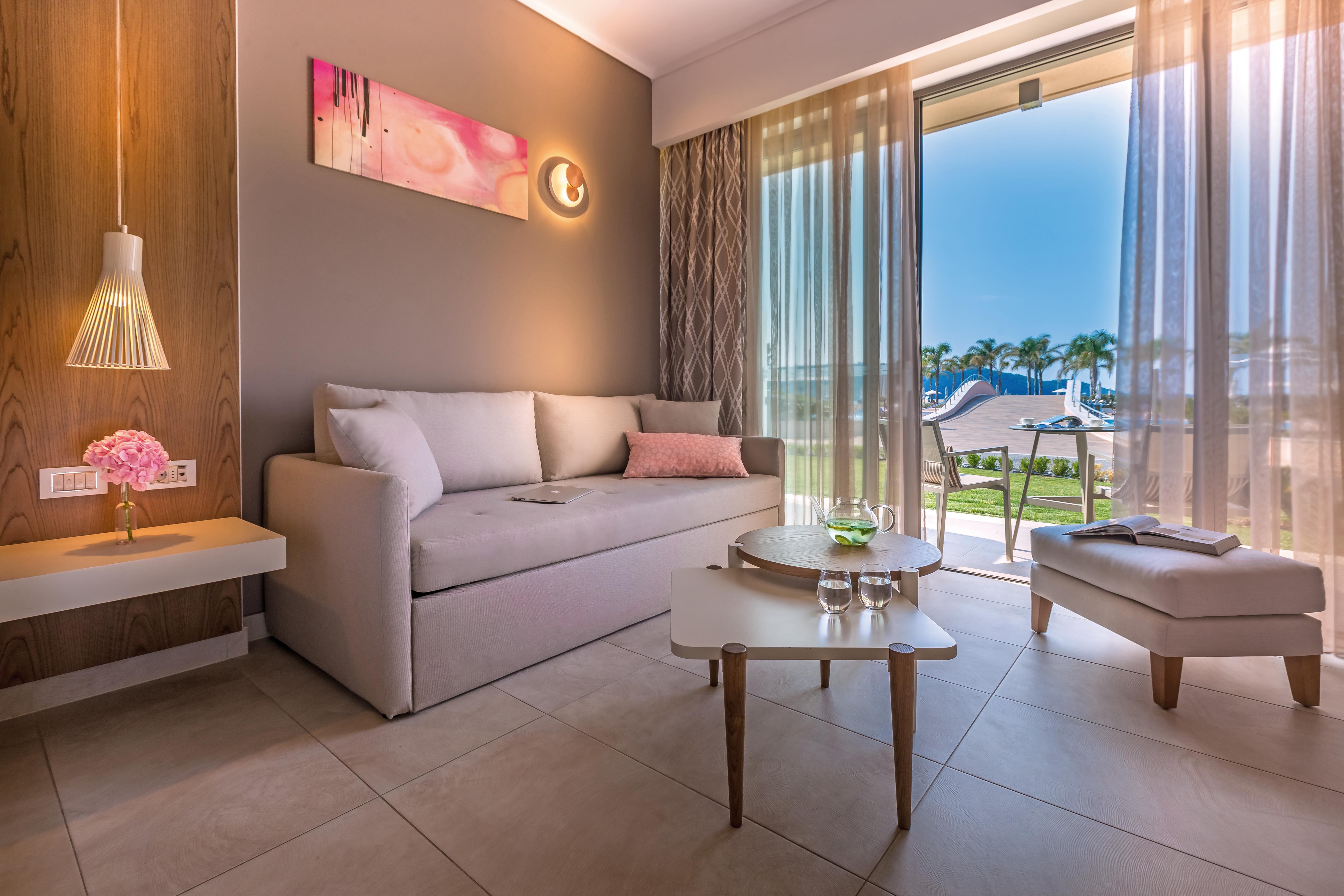 Miraggio Thermal Spa Resort Paliouri Luaran gambar Suite