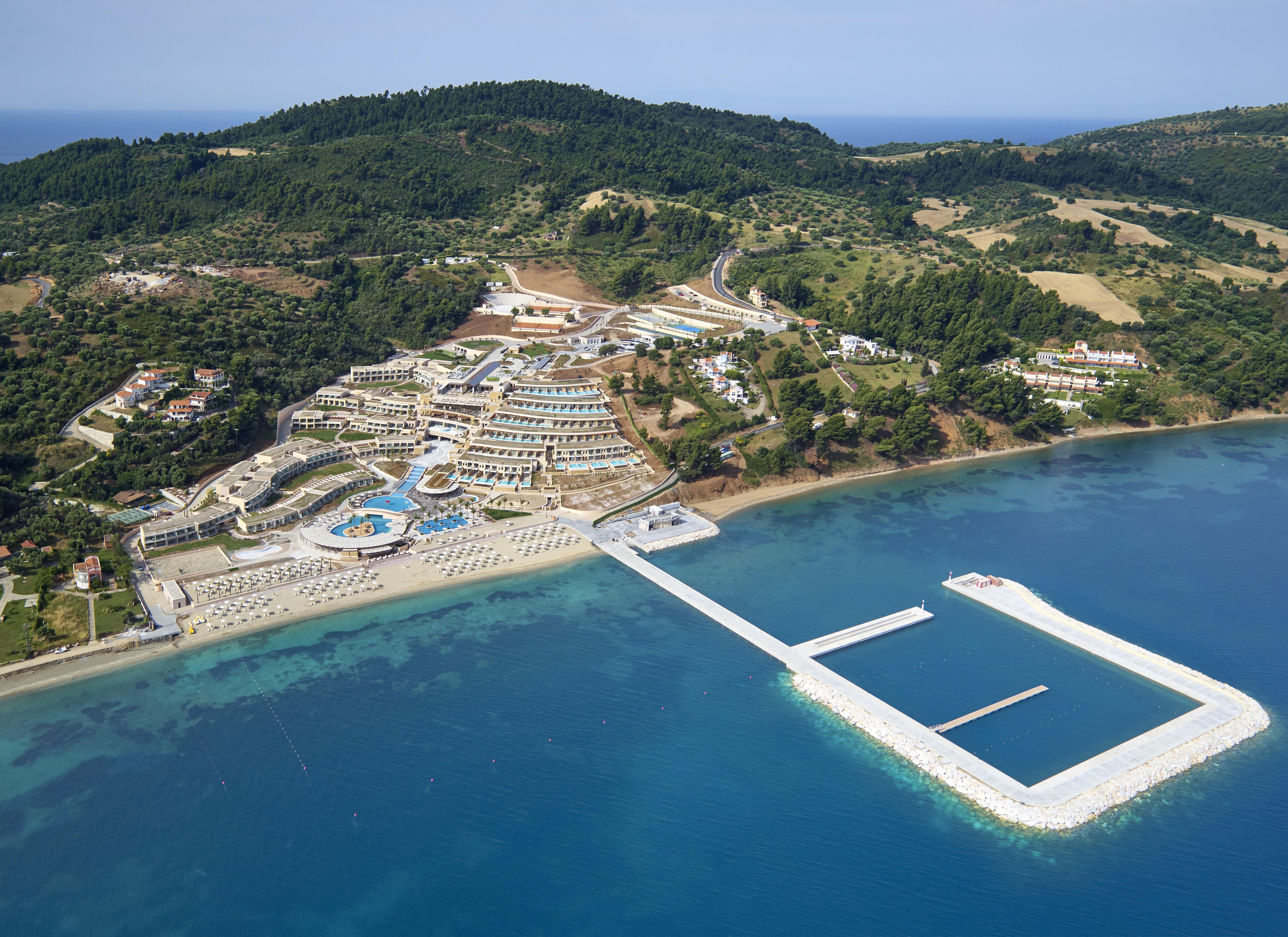 Miraggio Thermal Spa Resort Paliouri Luaran gambar The resort of Sani