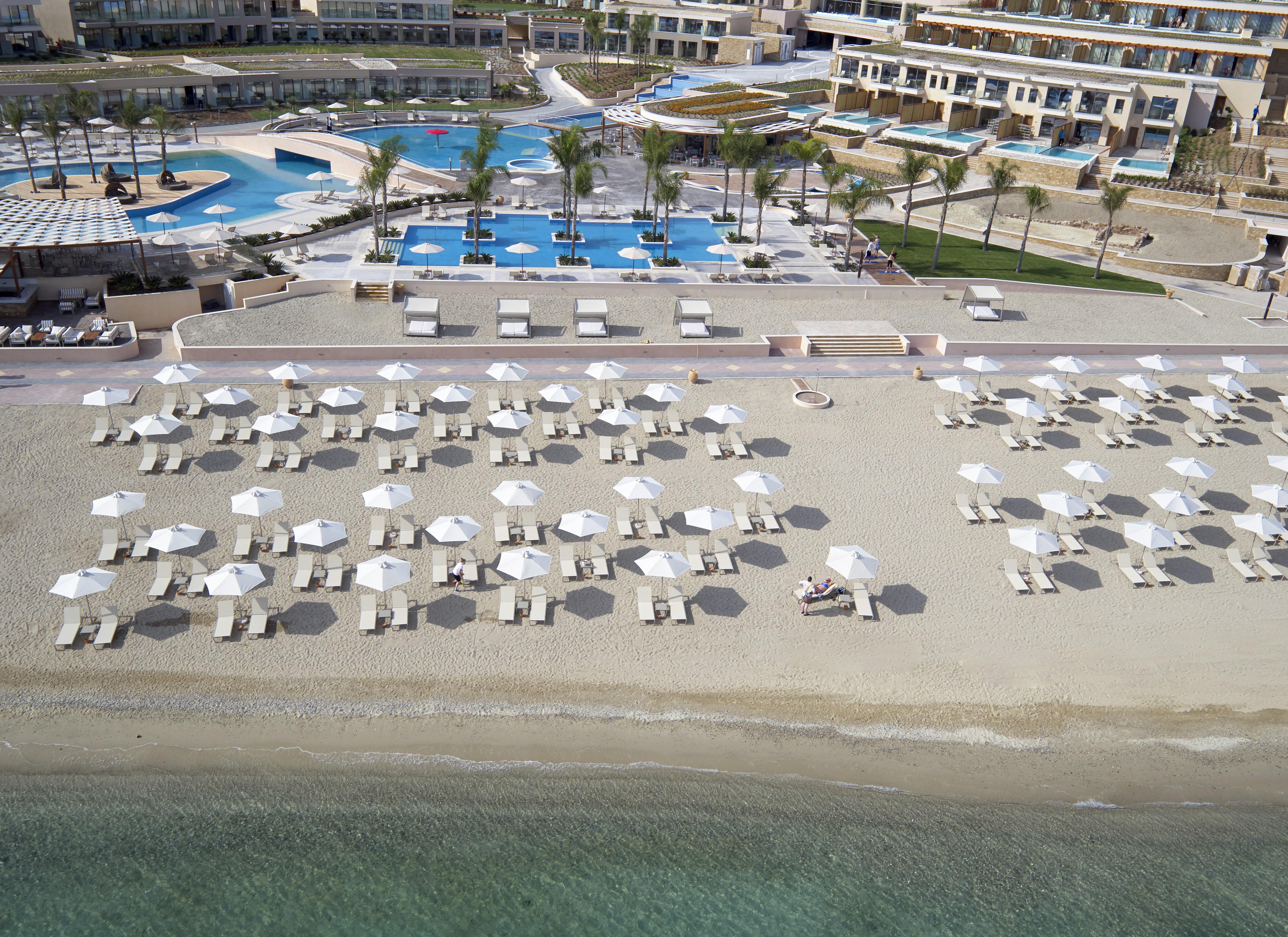 Miraggio Thermal Spa Resort Paliouri Luaran gambar The beach at the Grand Palladium Hotel