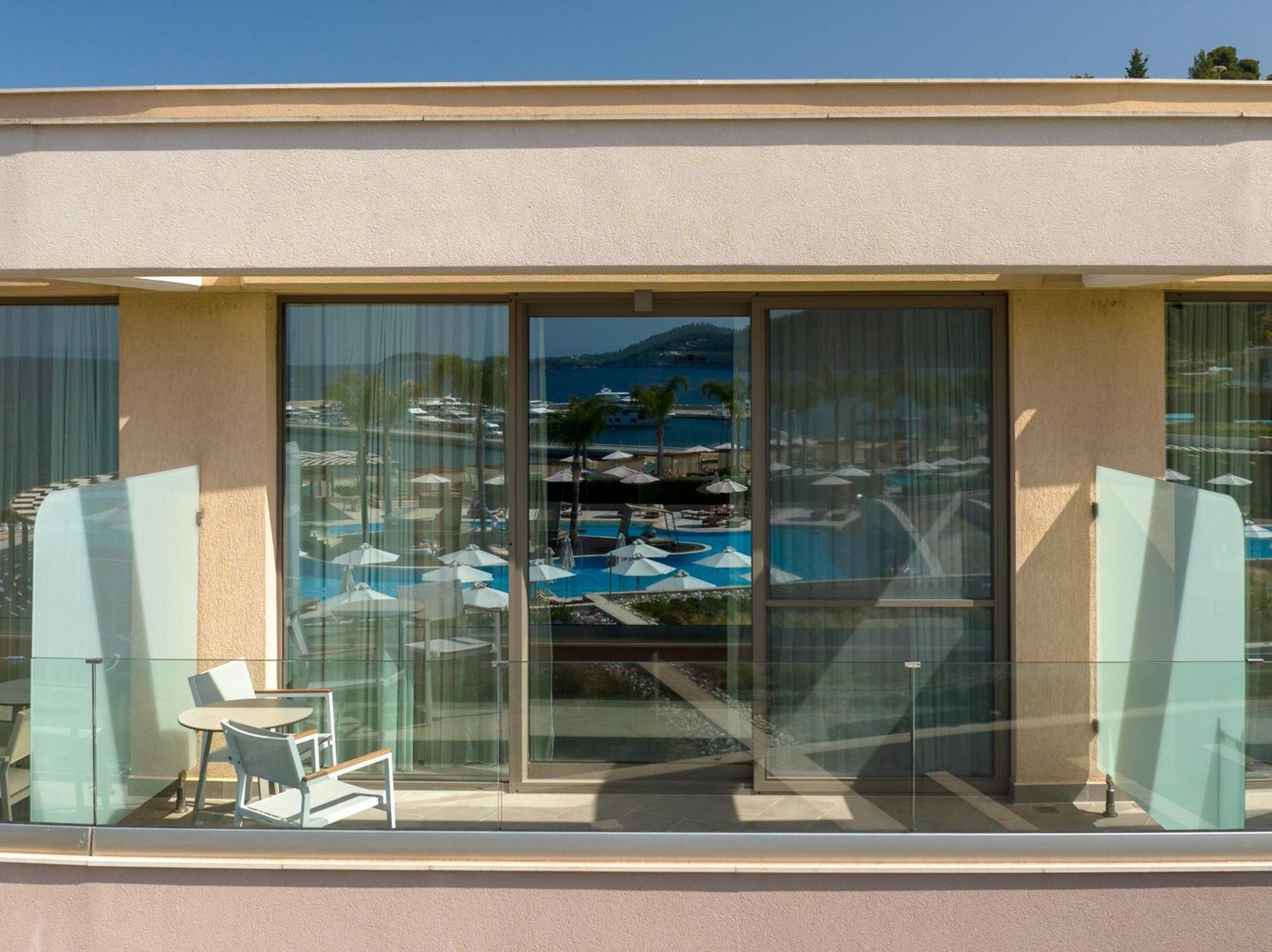 Miraggio Thermal Spa Resort Paliouri Bilik gambar A balcony