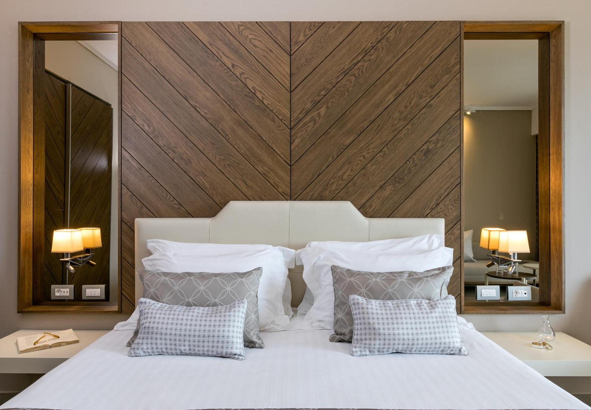 Miraggio Thermal Spa Resort Paliouri Bilik gambar A bedroom at the hotel