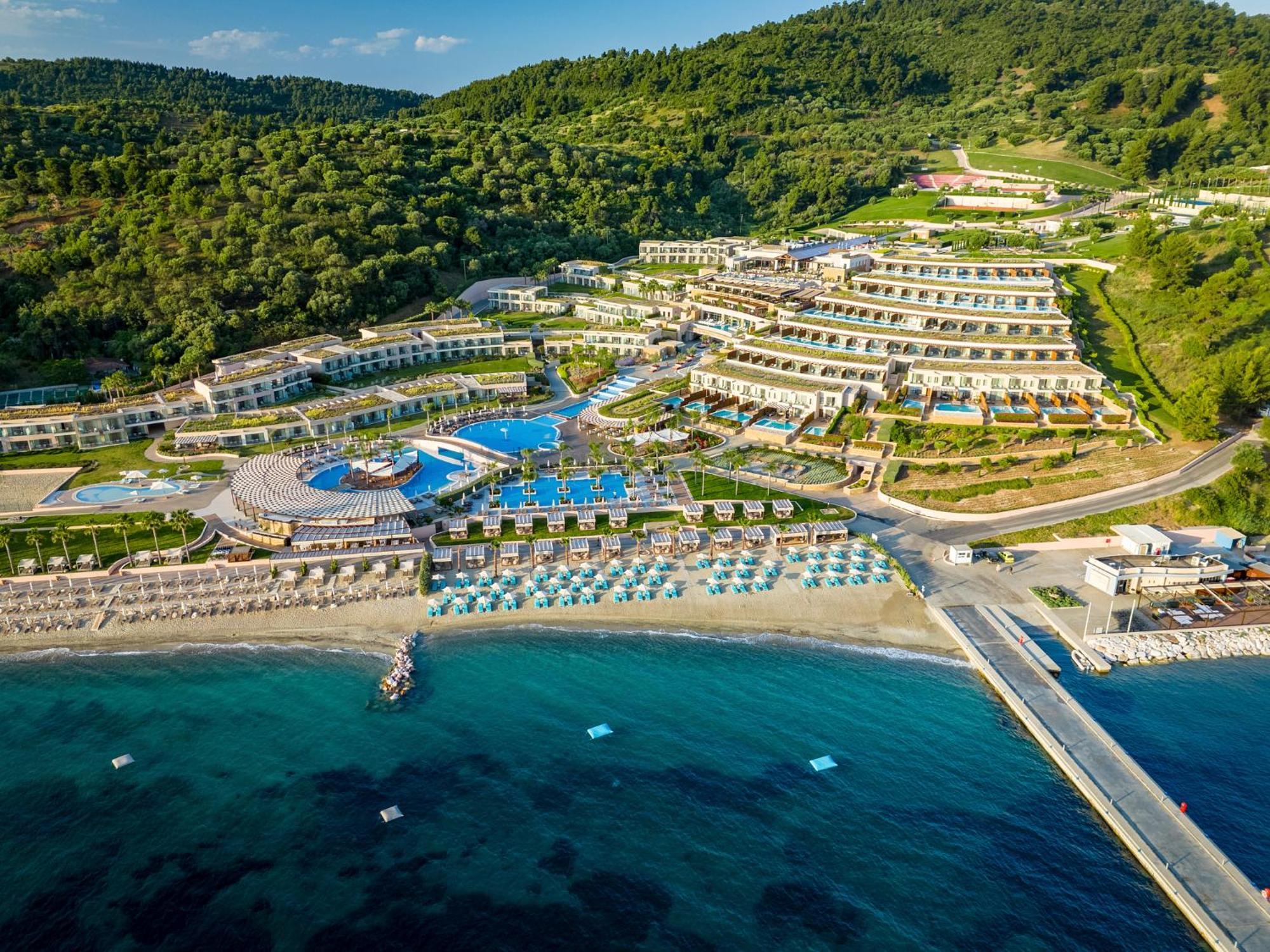 Miraggio Thermal Spa Resort Paliouri Luaran gambar The resort